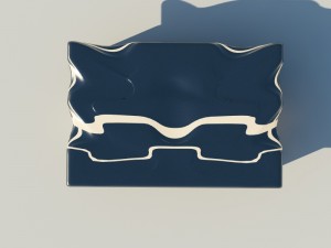 table modern 3D-Modell