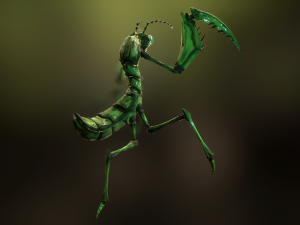 praying mantis 3D Model