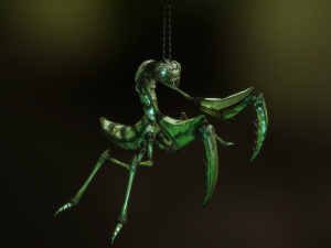 praying mantis 3D Model