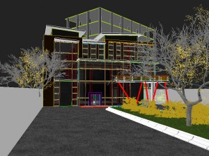 modern office 1 Modello 3D