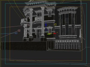 classic corner house 3D Model