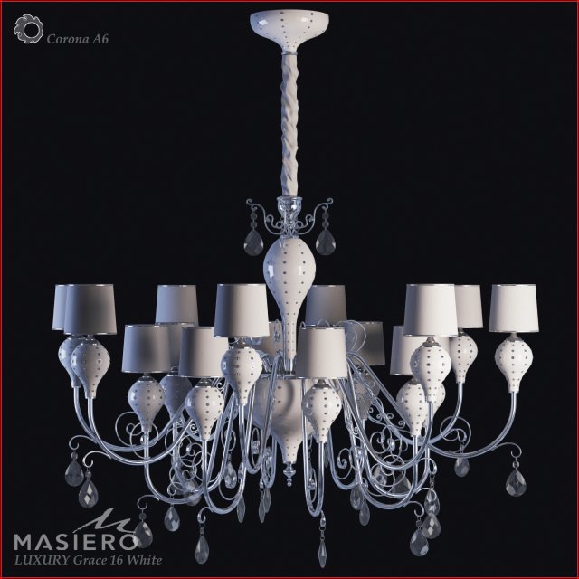 masiero luxury grace 16 Modello 3D .c4d .max .obj .3ds .fbx .stl .blend 