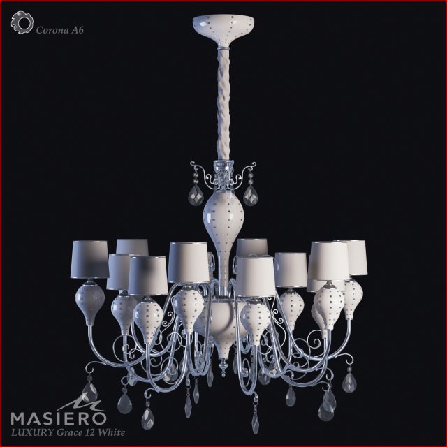 masiero luxury grace 12 Modèle 3D .c4d .max .obj .3ds .fbx .stl .blend 