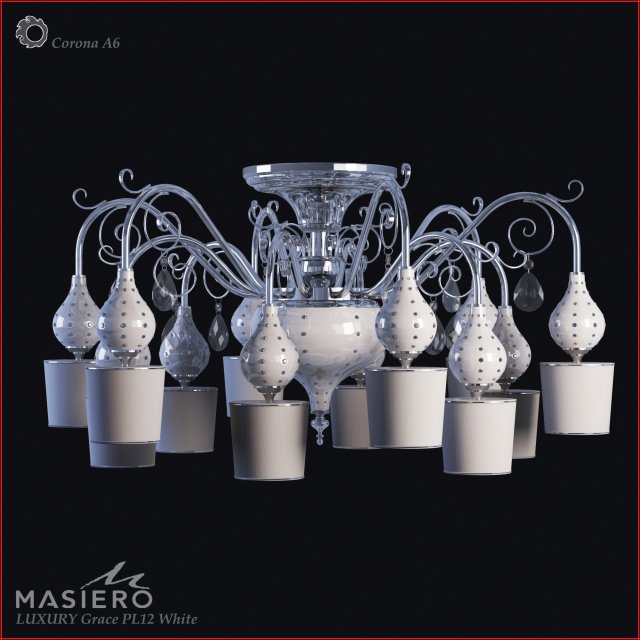 masiero luxury grace pl12 3D Модель .c4d .max .obj .3ds .fbx .stl .blend 