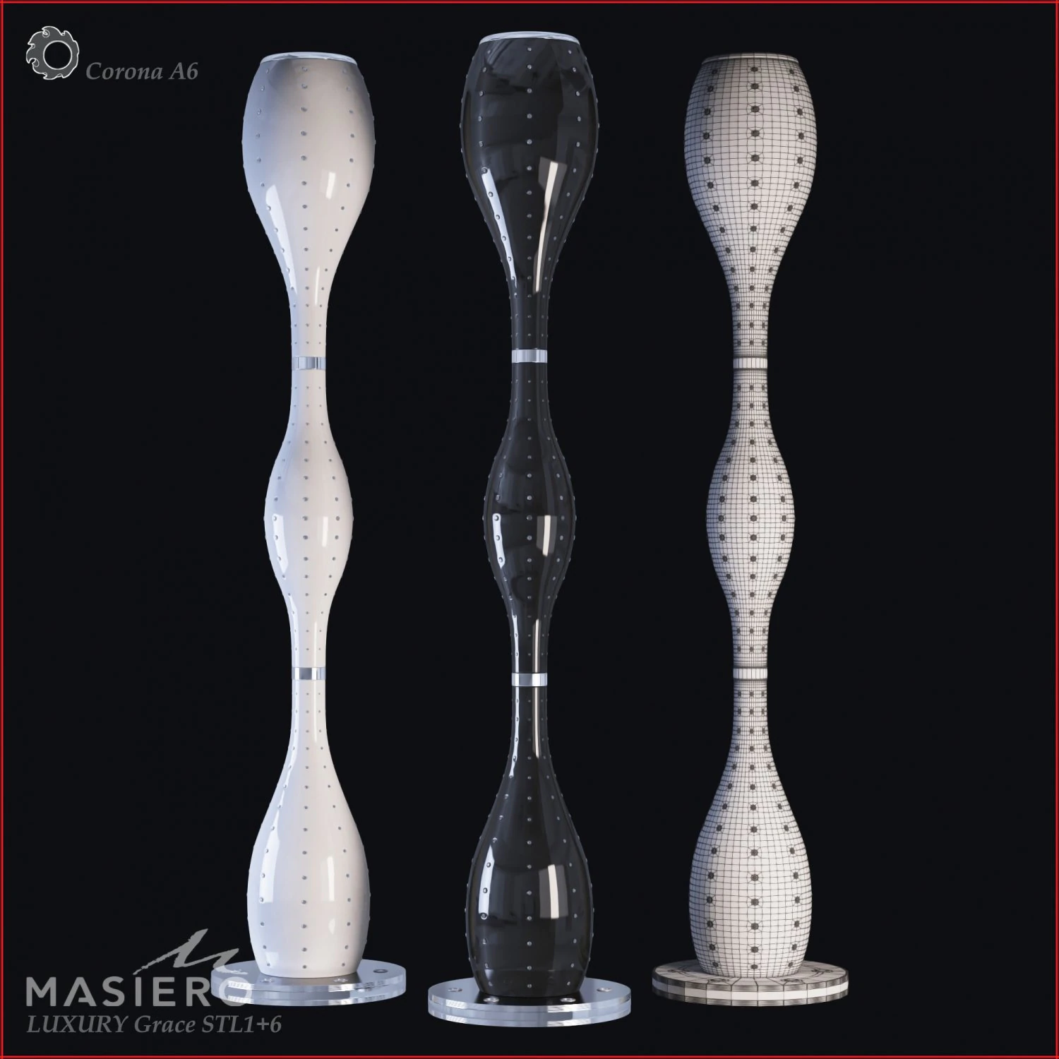 masiero luxury grace stl16 3D Model .c4d .max .obj .3ds .fbx .stl .blend 