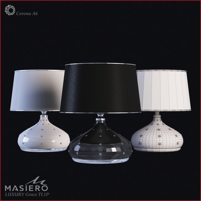 masiero luxury grace tl1p Model 3D .c4d .max .obj .3ds .fbx .stl .blend 