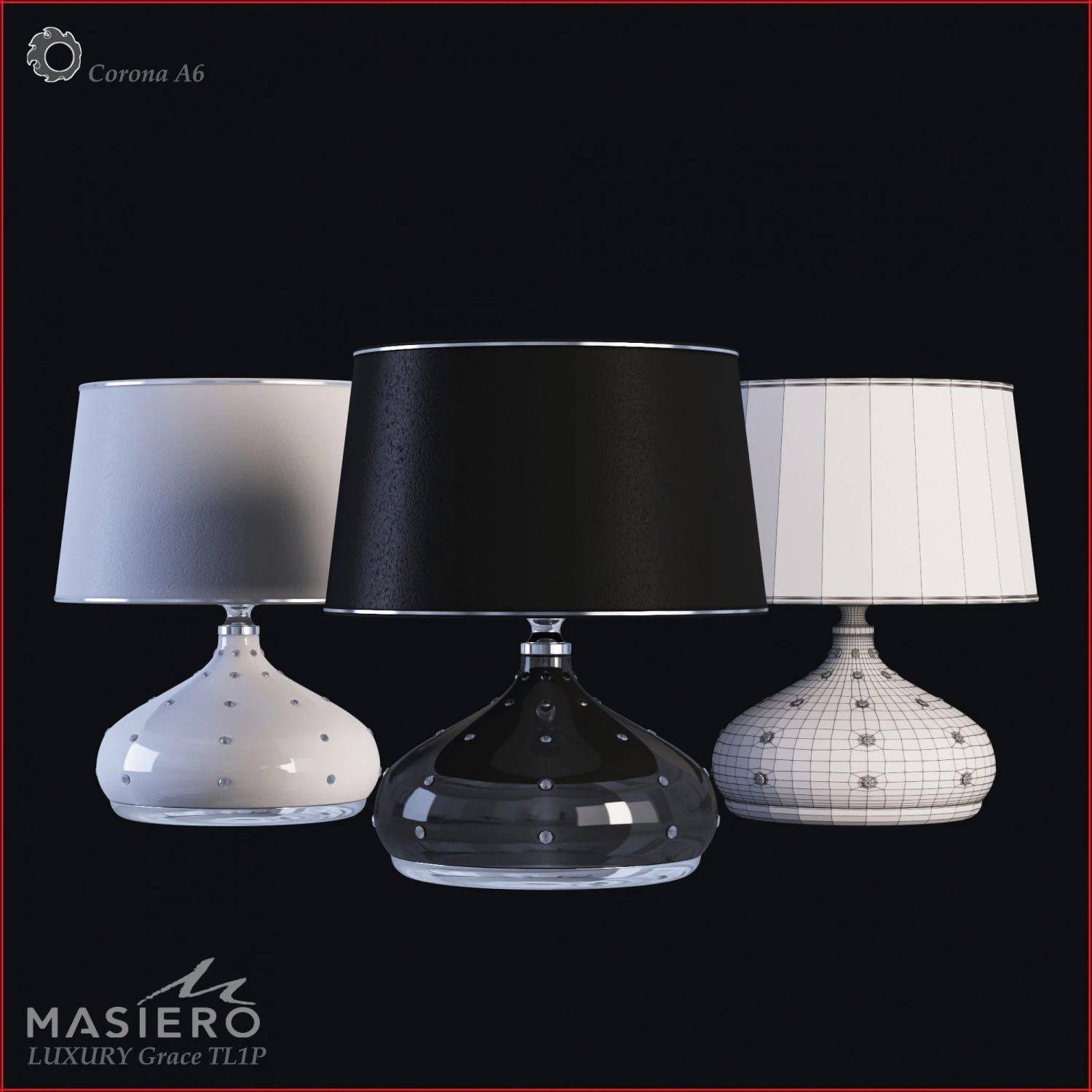 masiero luxury grace tl1p 3D Model .c4d .max .obj .3ds .fbx .stl .blend 
