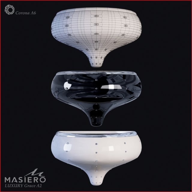 masiero luxury grace a2 3D 模型 .c4d .max .obj .3ds .fbx .stl .blend