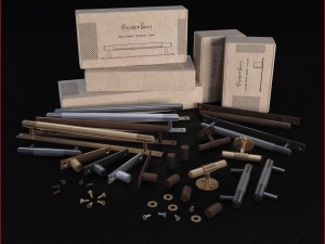 busterpunch kitchen hardware Modelo 3D