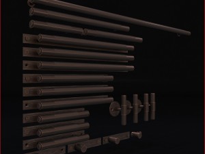 busterpunch kitchen hardware Modello 3D