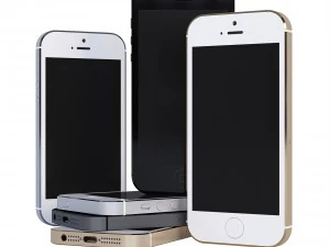 full complect apple iphone 5s 3D Model