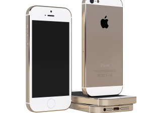 full complect apple iphone 5s 3D Model