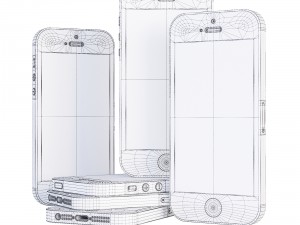 apple iphone 5s Modèle 3D