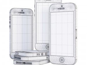 apple iphone 5s Modèle 3D