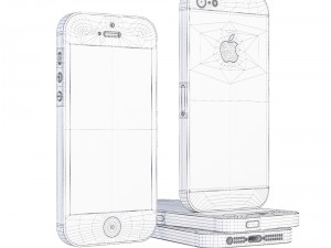 apple iphone 5s Modèle 3D
