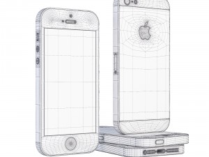 apple iphone 5s Modèle 3D