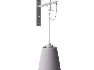 wall hooked 3D Model