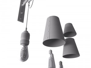 wall hooked 3D Model