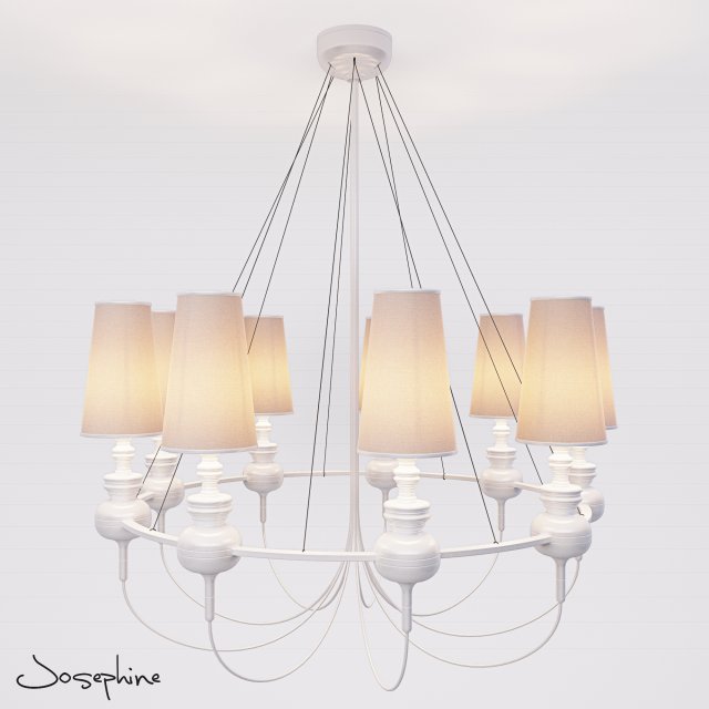 josephine queen 9 Modello 3D .c4d .max .obj .3ds .fbx .stl .blend 