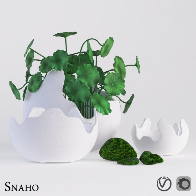 ceramic vases punisi 3D 모델 .c4d .max .obj .3ds .fbx .stl .blend 