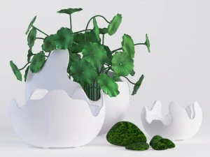 Keramikvasen Punisi 3D Modell