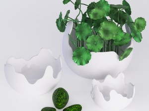 ceramic vases punisi 3D 모델