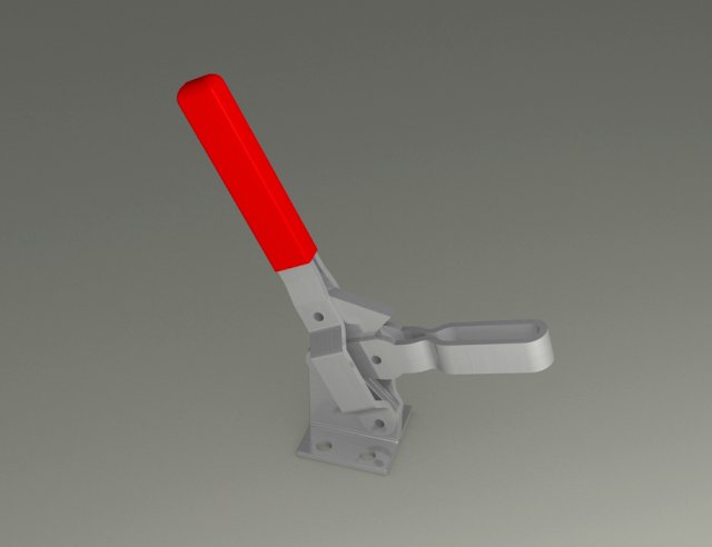 Clamp kl-101-d solidworks 3ds 3D Model .c4d .max .obj .3ds .fbx .stl .blend
