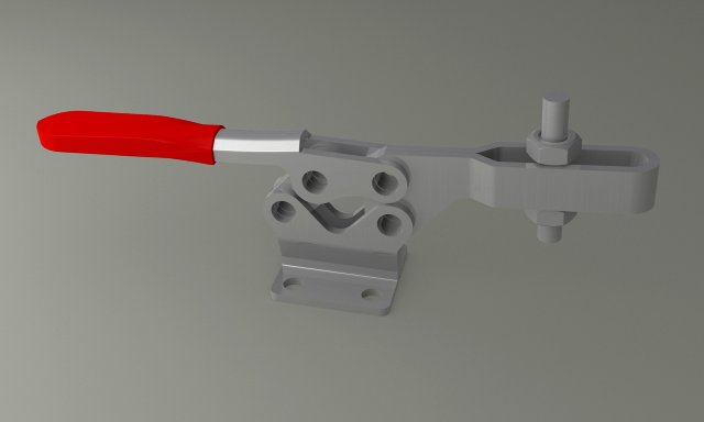 Clamp kl-225-d solidworks 3dsmax 3D Модель .c4d .max .obj .3ds .fbx .stl .blend 