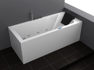 Bathtub whirlpool jacuzzi AM-154 70 inch 3D-Modell