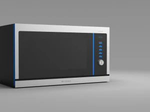 Design del microonde SmartHeat Modello 3D