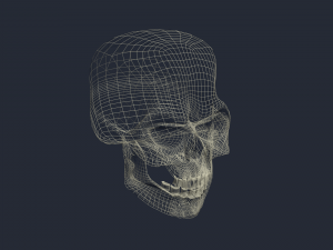evil skull Modello 3D