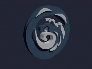 wave 3D 模型