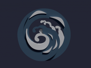 wave 3D 模型