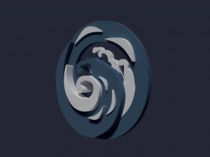 wave 3D 模型
