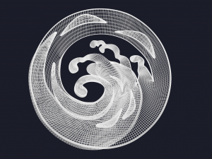 wave 3D 模型