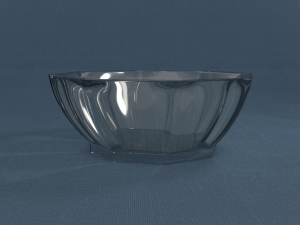 glass bowl Model 3D