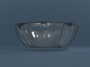 glass bowl Model 3D