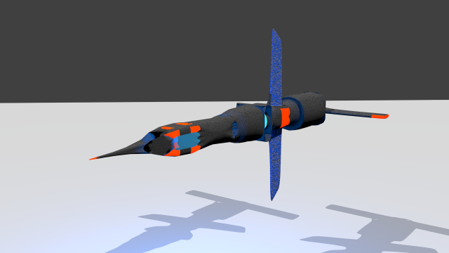 extraterrestrial merchant ships 3Dモデル .c4d .max .obj .3ds .fbx .stl .blend 