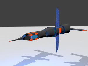 extraterrestrial merchant ships Modello 3D