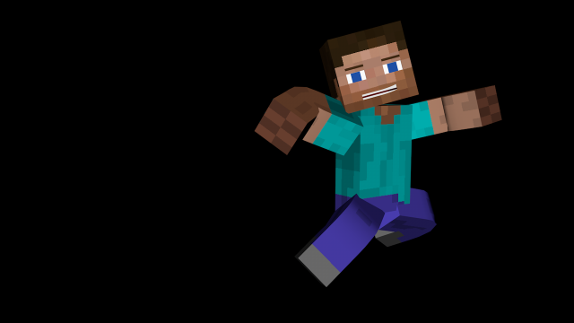 steave minecraft Model 3D .c4d .max .obj .3ds .fbx .stl .blend 