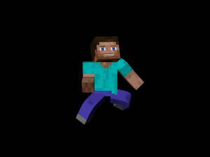 steave minecraft Model 3D