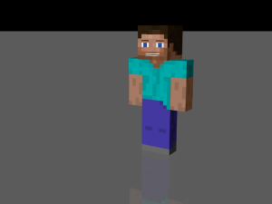 steave minecraft Model 3D