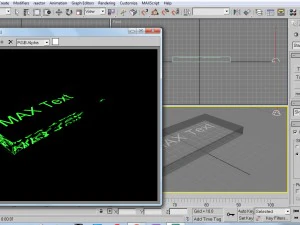 acrylic with led signs 3D Model