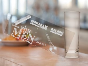 acrylic with led signs Model 3D