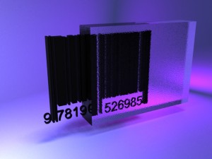 barcode with glass advanced lights scenes- updated 3D Model