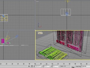 barcode with glass advanced lights scenes- updated 3D Model