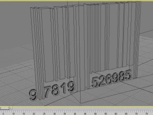 barcode with glass advanced lights scenes- updated 3D Model