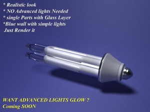 bulb-realistic glass 3D मॉडल