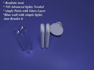 bulb-realistic glass 3D Model