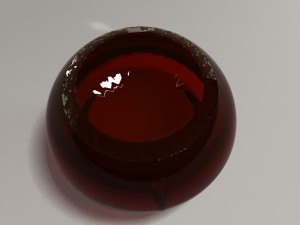 colored glass vase 2 - realistic Modello 3D